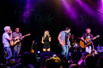 Kevin Cronin, Vic Johnson, Eddie Money, Chad Smith and Sammy Hagar perform at Acoustic-4-A-Cure at The Fillmore on May 15, 2018