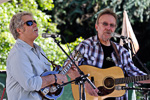 Chris Hillman & Herb Pedersen perform at Bluegrass for the Greenbelt in Oakland, CA.