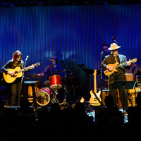 Explore photos of Roseanne Cash and Ry Cooder as they team up to cover the Johnny Cash songbook at SFJAZZ in San Francisco on May 6, 2018