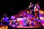 Bela Fleck, Zakir Hussain & Edgar Meyer with Rakesh Chaurasia at SFJAZZ in San Francisco on 2013-11-19
