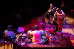 Bela Fleck, Zakir Hussain & Edgar Meyer with Rakesh Chaurasia at SFJAZZ in San Francisco on 2013-11-19