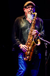 Steve Berlin with the Flesh Eaters at Great American Music Hall in San Francisco on January 9, 2015