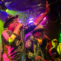 Explore photos of George Clinton and P-Funk at The Independent in San Francisco on December 17, 2018