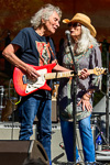 Albert Lee with Emmylou Harris at Hardly Strictly Bluegrass 2025 in San Francisco on October 4, 2025