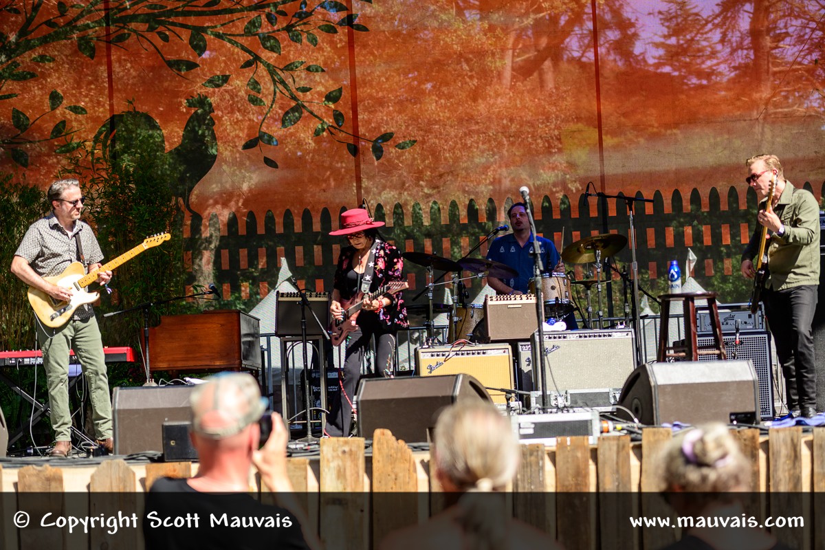 Rosie Flores performs at Hardly Strictly Bluegrass 2025