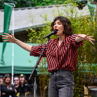 Explore photos of Sleater-Kinney at the Stern Grove Festival in San Francisco on June 29, 2025
