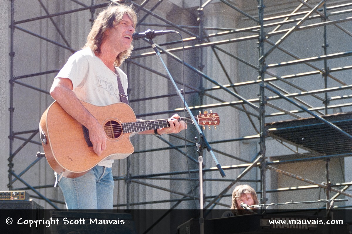 Bob Weir and Brent Mydland 1988 | Greek Theatre | July 10
