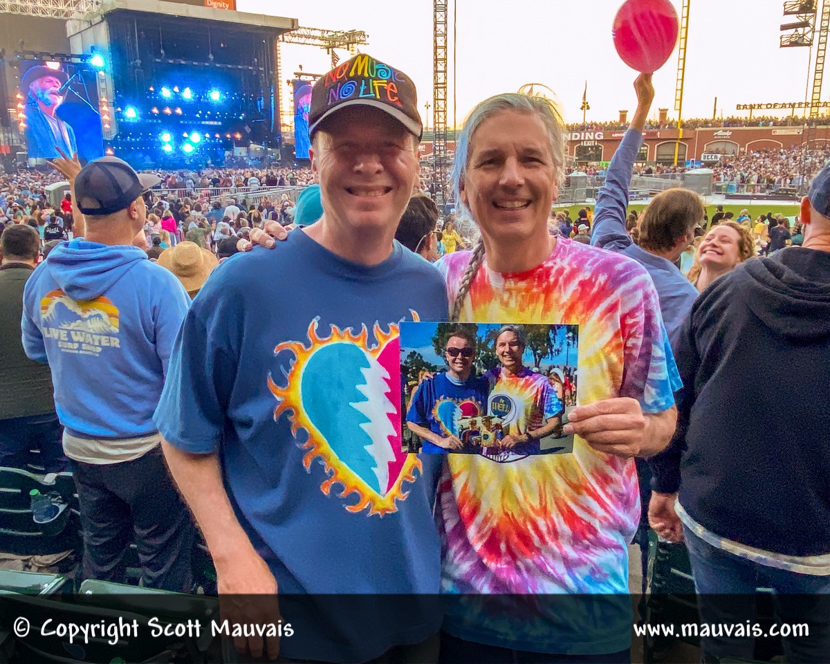 Photo-in-a-Photo: The Shirts | Dead & Co Last Tour | 7/15/2023