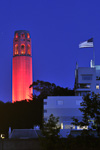 More info here: https://sanfrancisco.cbslocal.com/2011/06/07/san-francisco-coit-tower-to-be-illuminated-in-honor-of-fallen-firefighters/