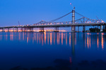 Western span of the San Francisco Bay Bridge under construction