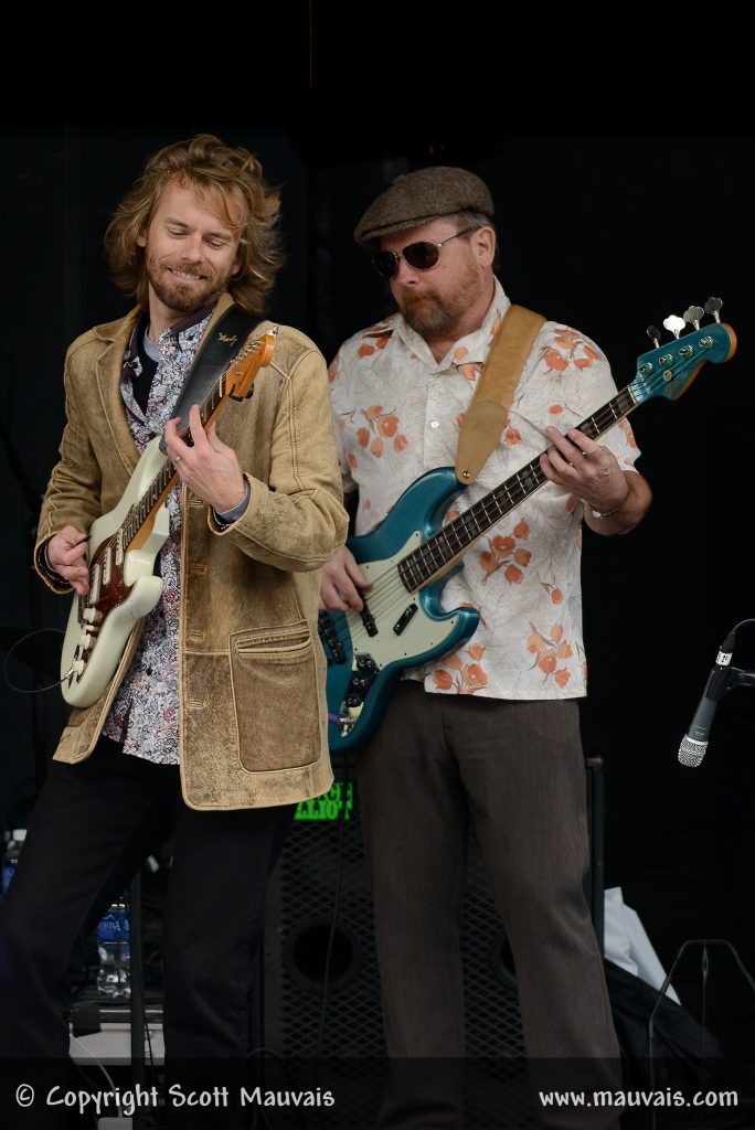James Nash and Joe Kyle, Jr. of The Waybacks Hillside Album Hour 2015 performance of Born in the USA at MerleFest on 2015-04-25