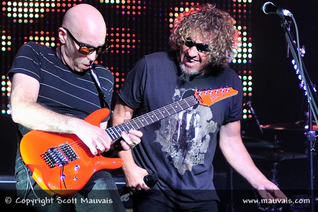 Joe Satriani with Sammy Hagar at the Fox Theatre 01/13/2011